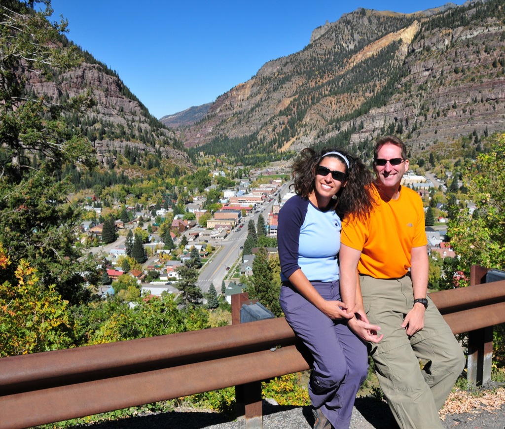 Our first view of Ouray/