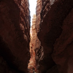 Slot Canyon at Sunset point/
		    