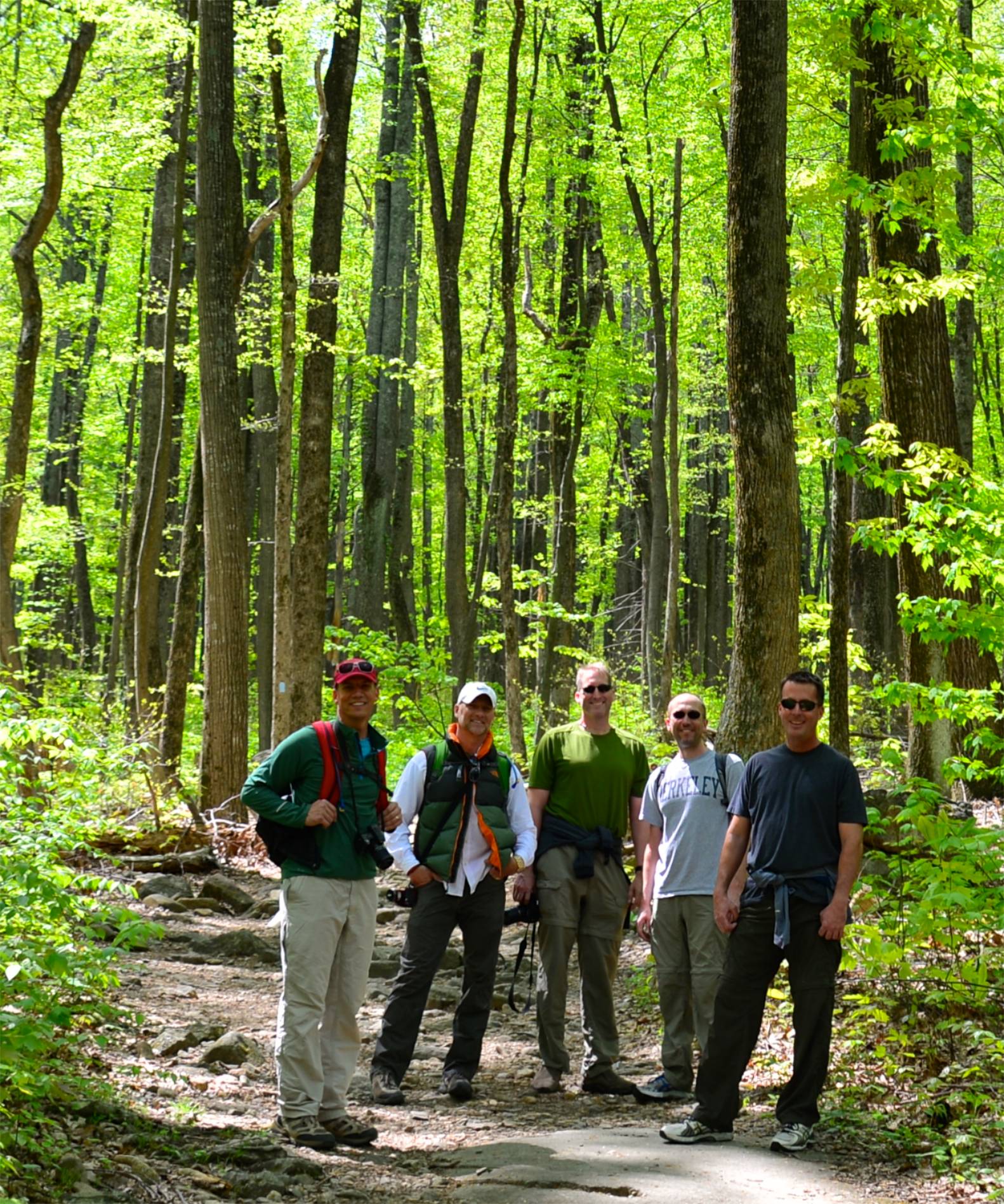 All smiles... little do we know what Matthew has in store for us/