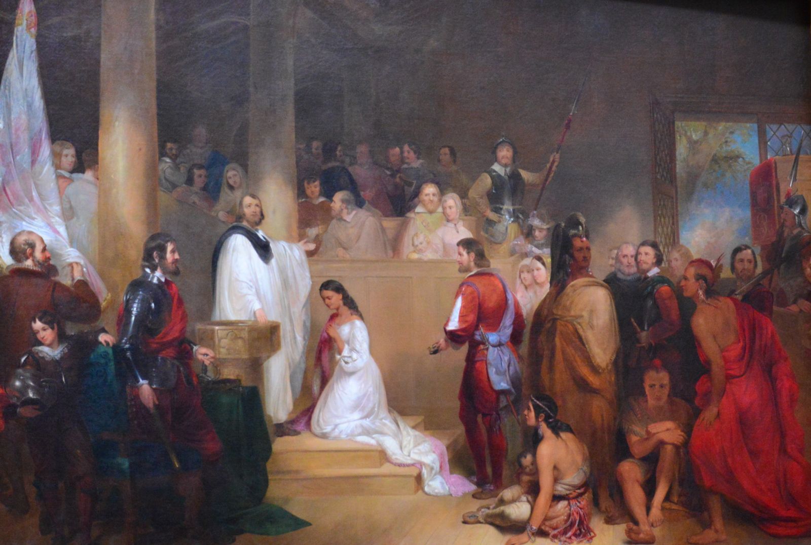 Baptism of Pocahontas/