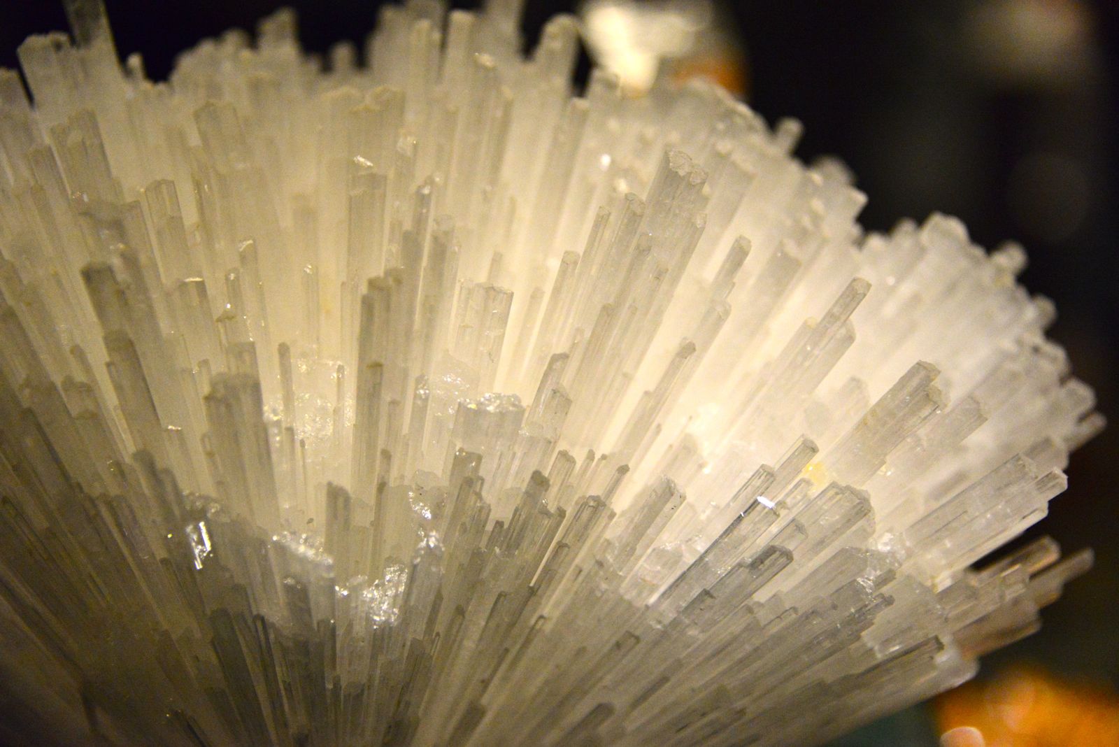 Amazing crystals at the geology exhibition (Natural History Museum)/