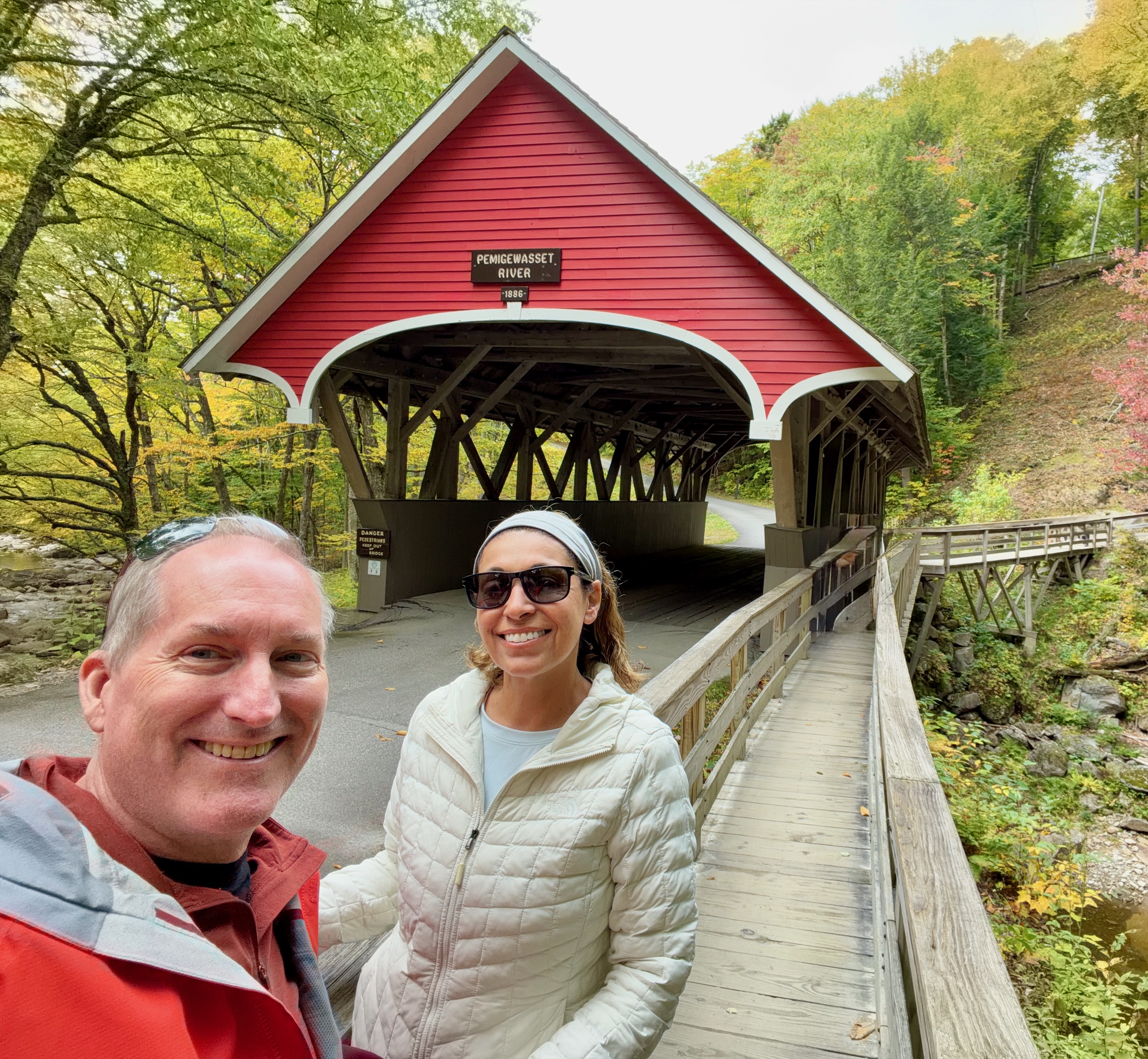 Franconia Notch State Park/Pemigewasset River Covered Bridge, Lincoln, NH 03251, USA