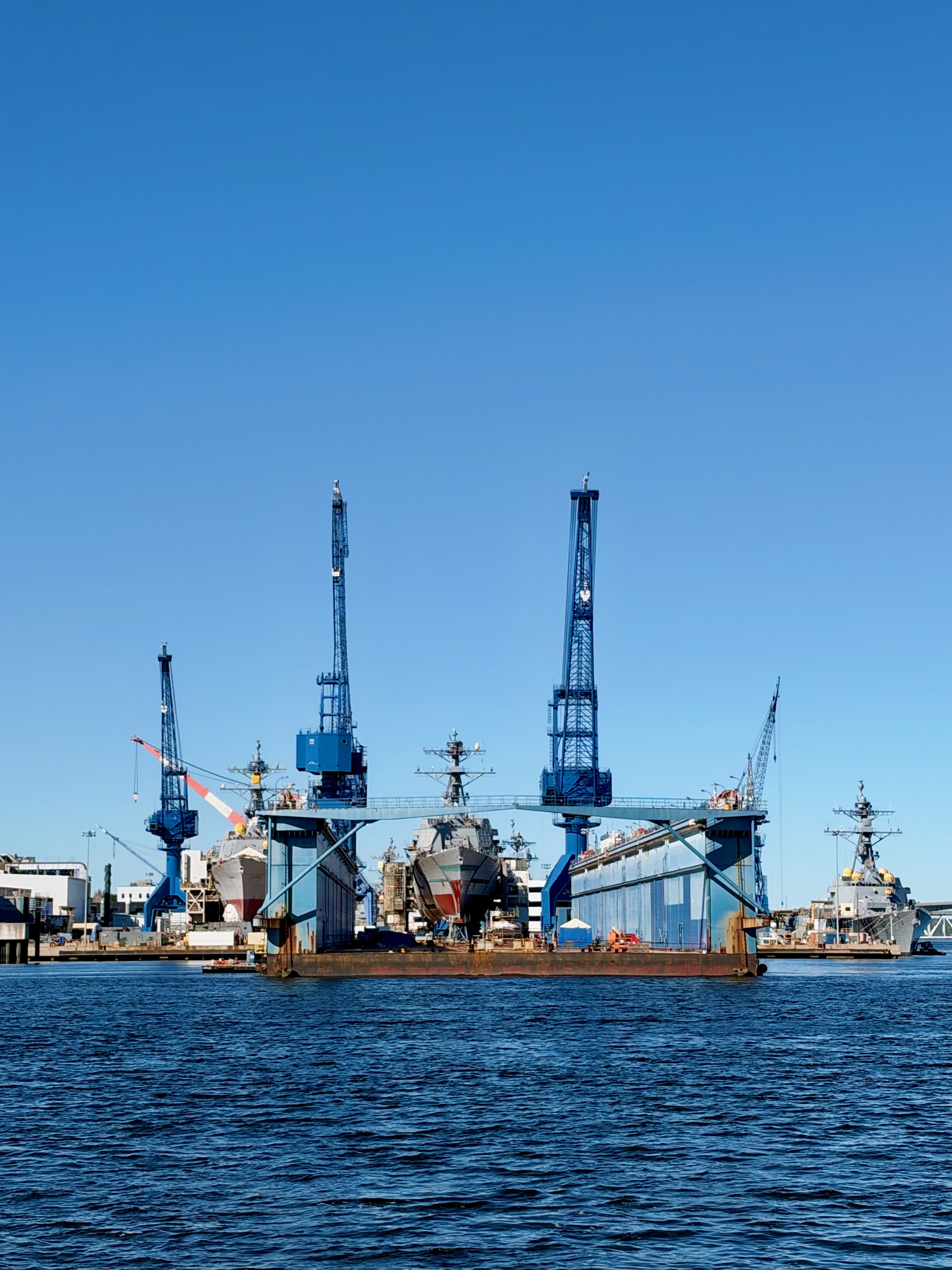 Ship building in Bath/South End Multipurpose Park, 347-399 Washington St, Bath, ME 04530, USA