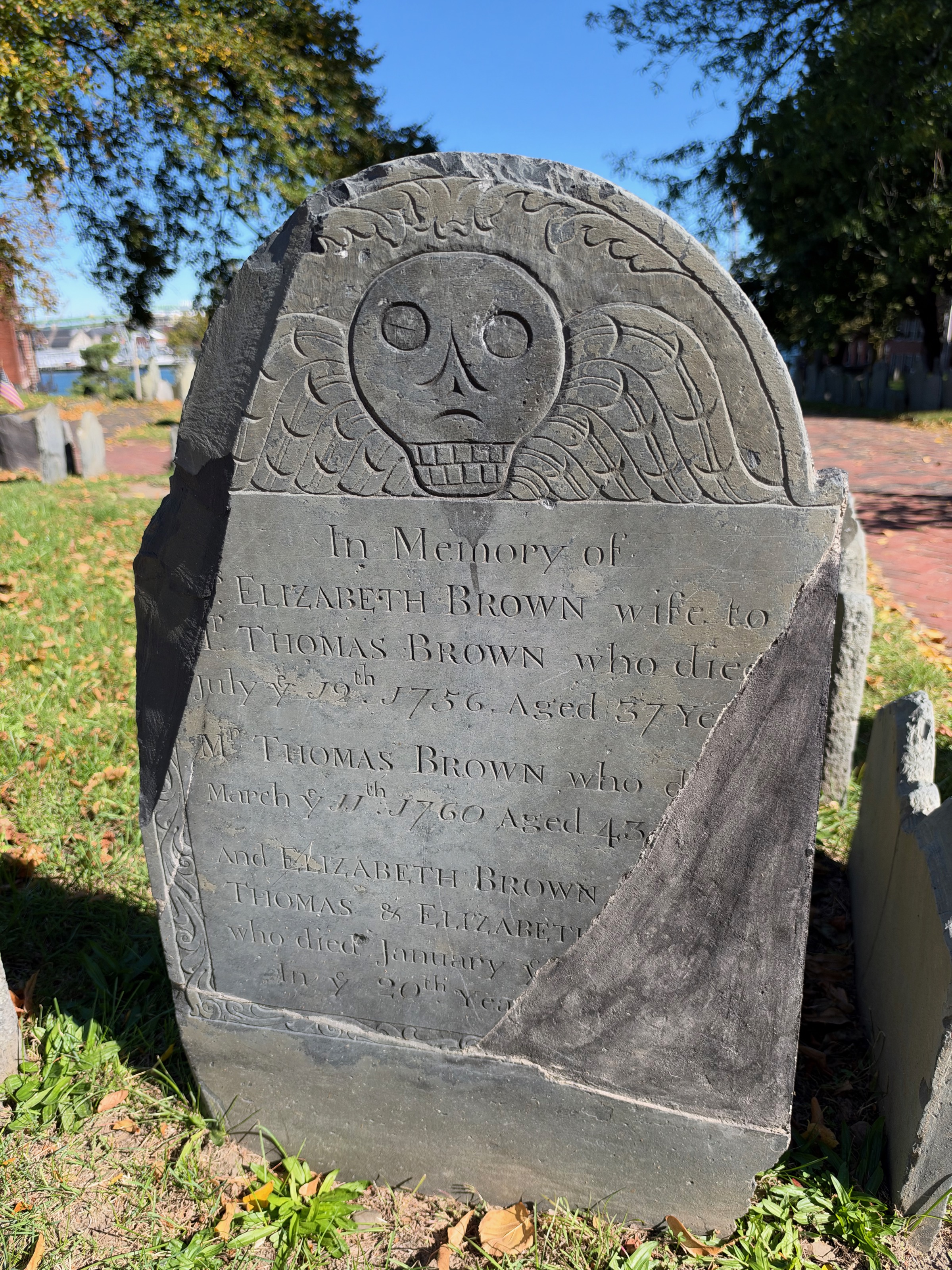 So many dead people... and so long ago!/45 Hull St, Boston, MA 02113, USA
