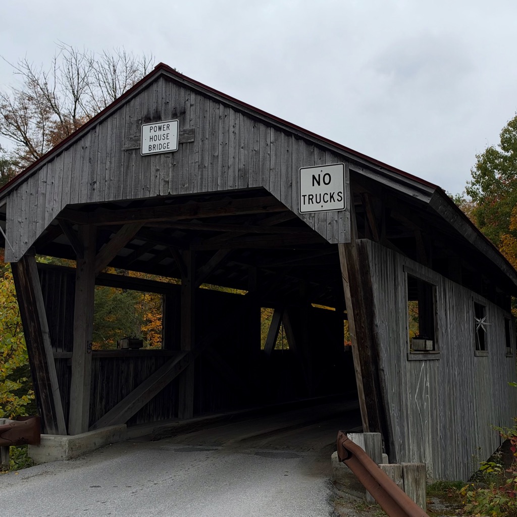 School St covered bridge/
		    373 VT-100C, Johnson, VT 05656, USA