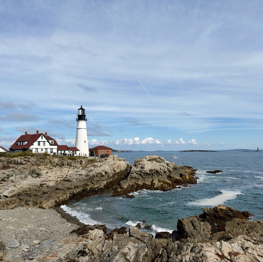 Portland Head Light/
		    12 Captain Strout Cir, Cape Elizabeth, ME 04107, USA
