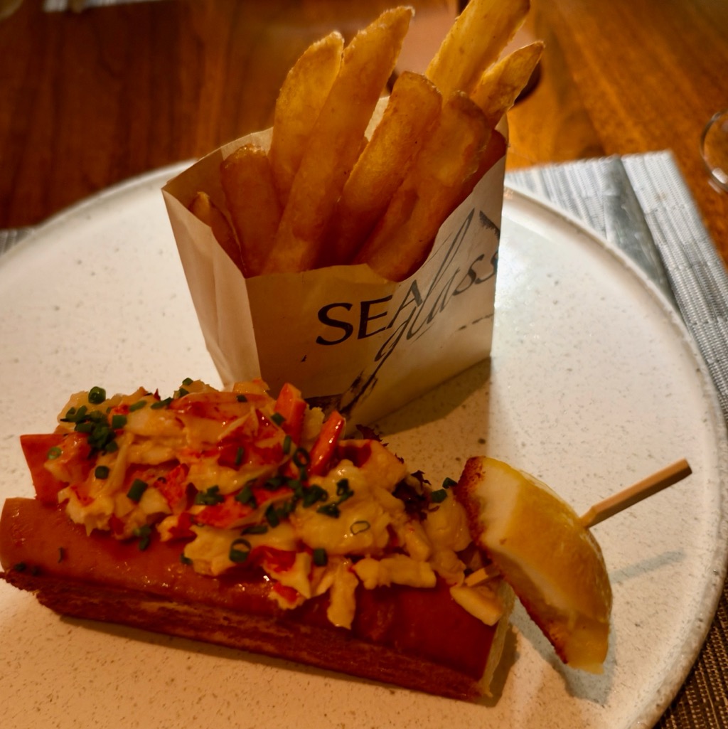 More lobster rolls @ Inn by the Sea/
		    40 Bowery Beach Rd, Cape Elizabeth, ME 04107, USA