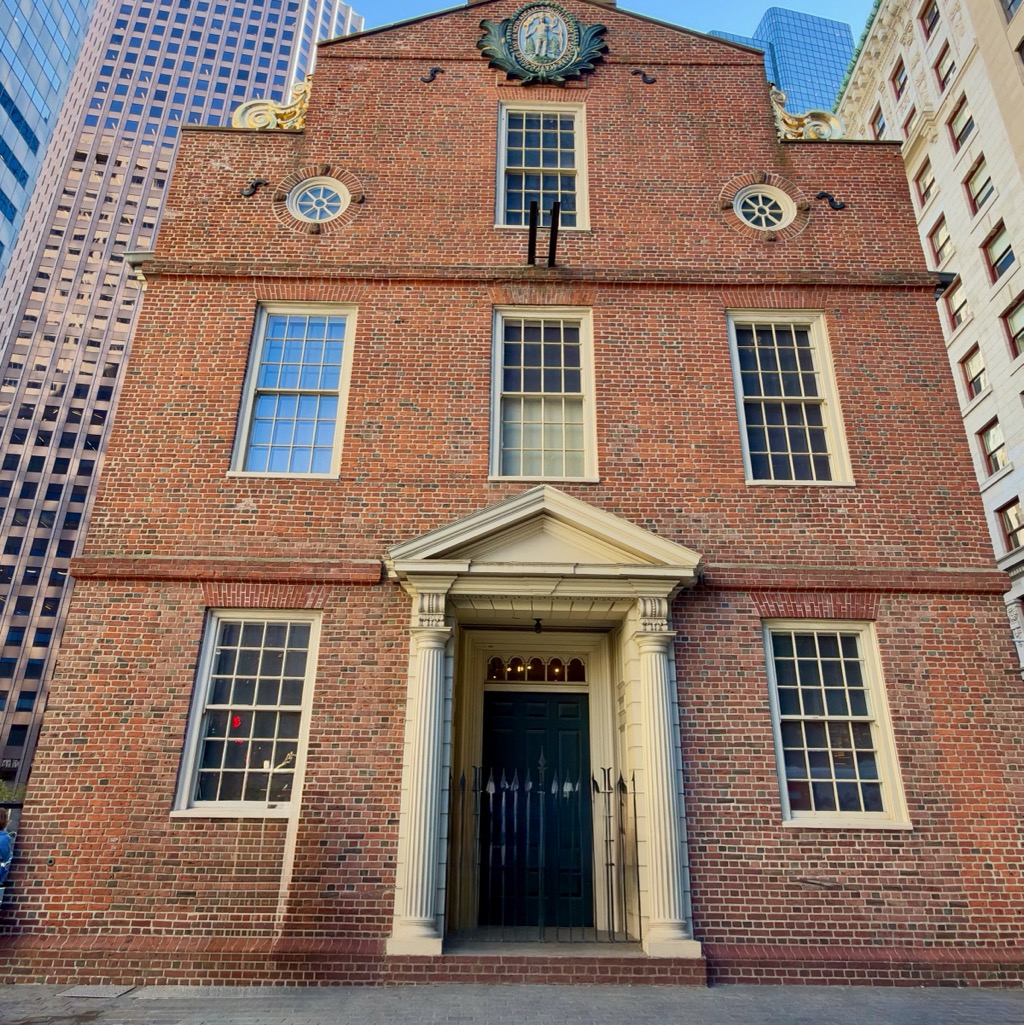 Freedom Trail: Old State House/
		    25 Washington St, Boston, MA 02129, USA