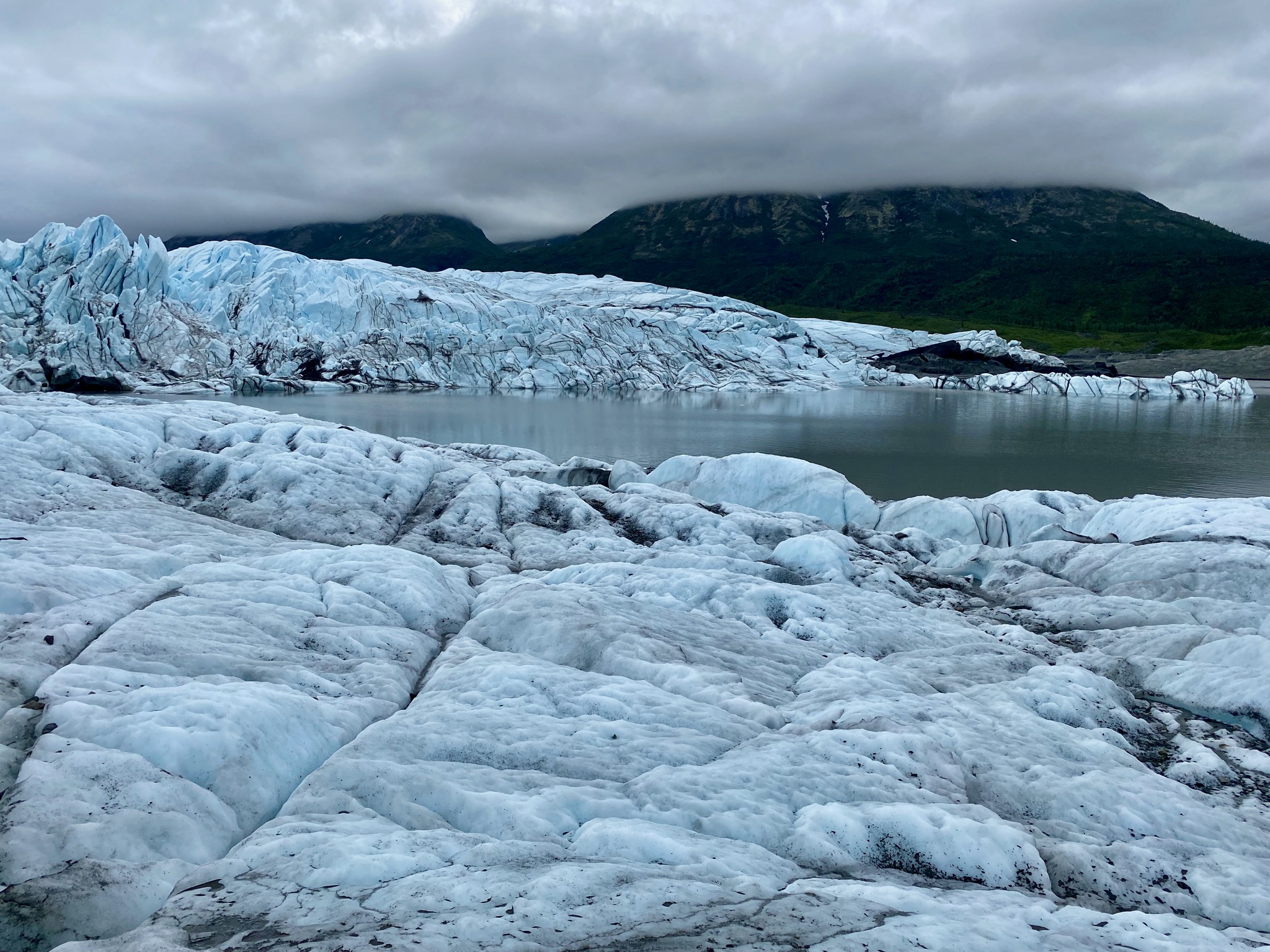 Hike on the glacier/