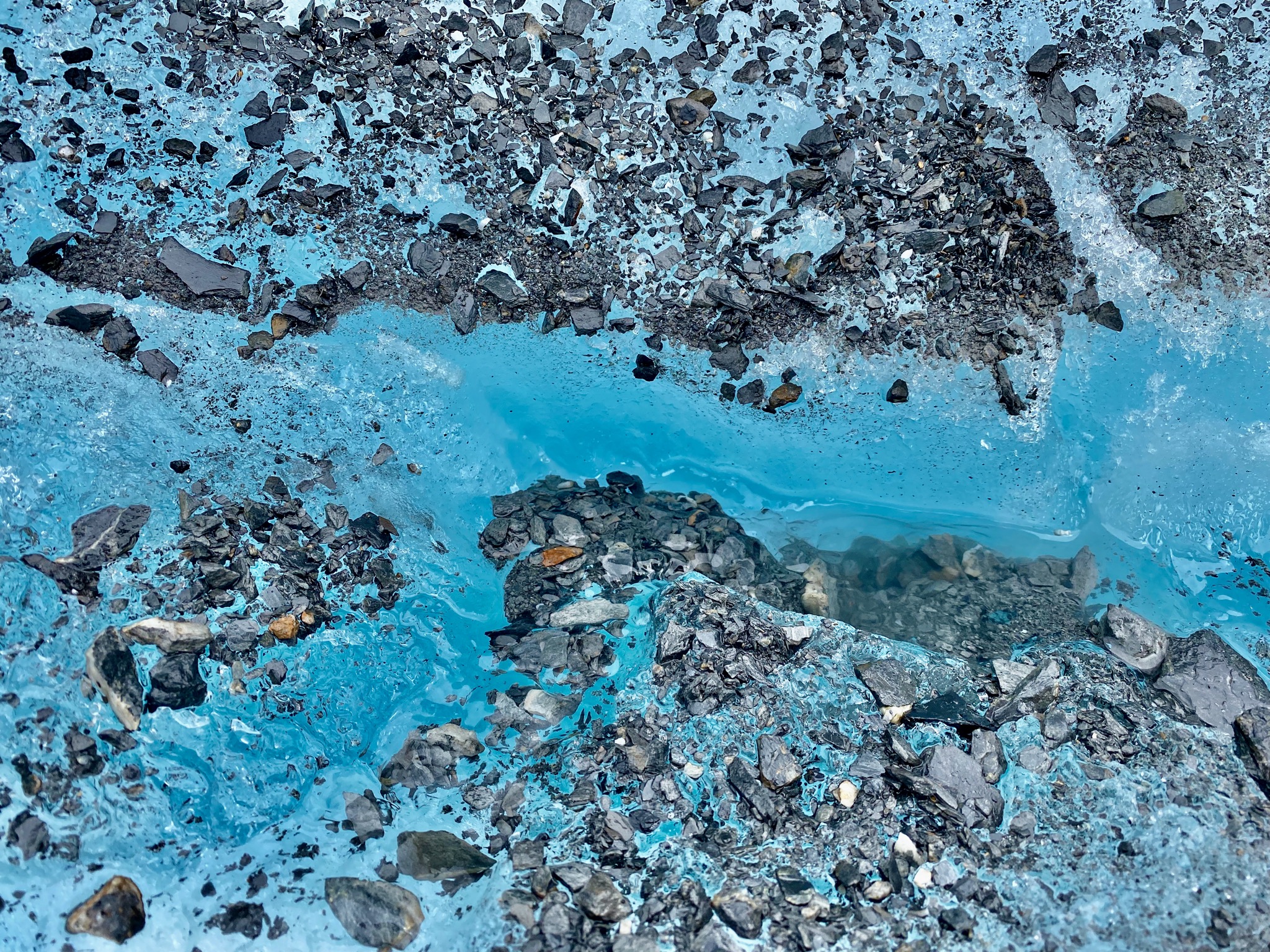 Bjillion year old ice/