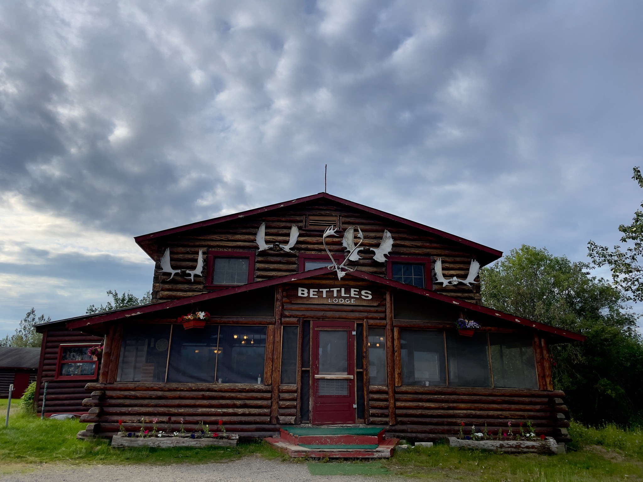 The Lodge... it really wasn't anywhere as cute as the picture makes it look/