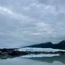 Matanuska Glacier up close/
		    