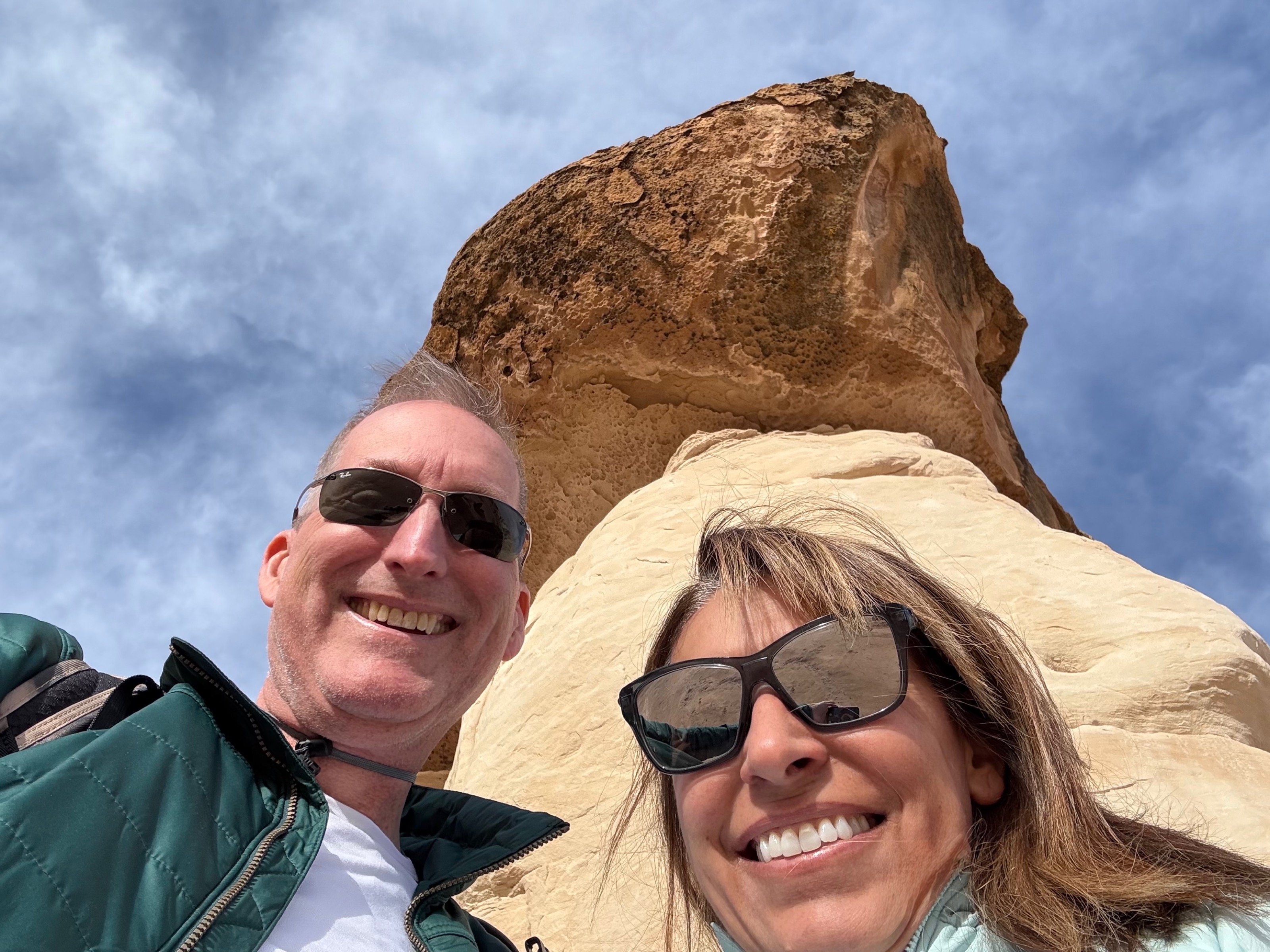 Dear hoodoo head, don't fall/