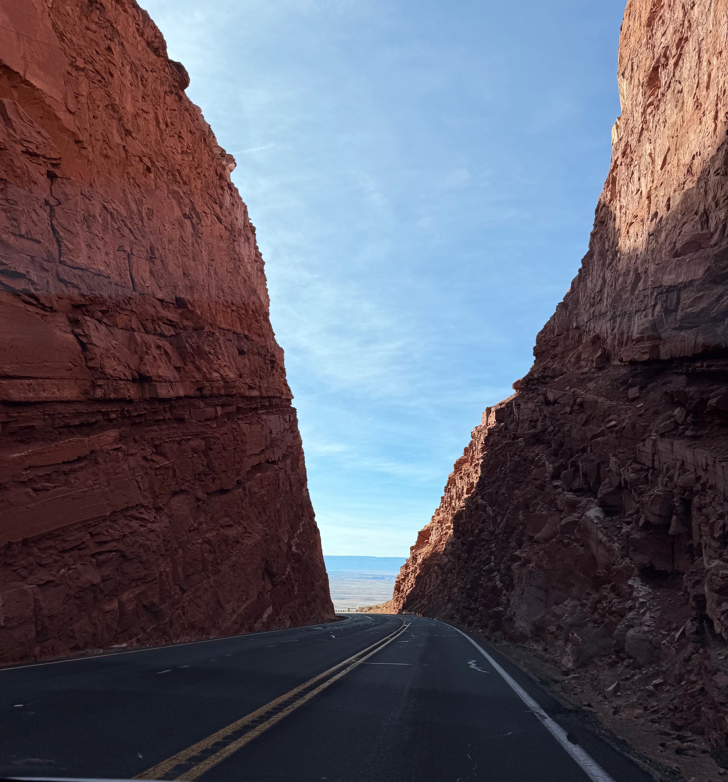 Heading down to Flagstaff... always on Highway 89/