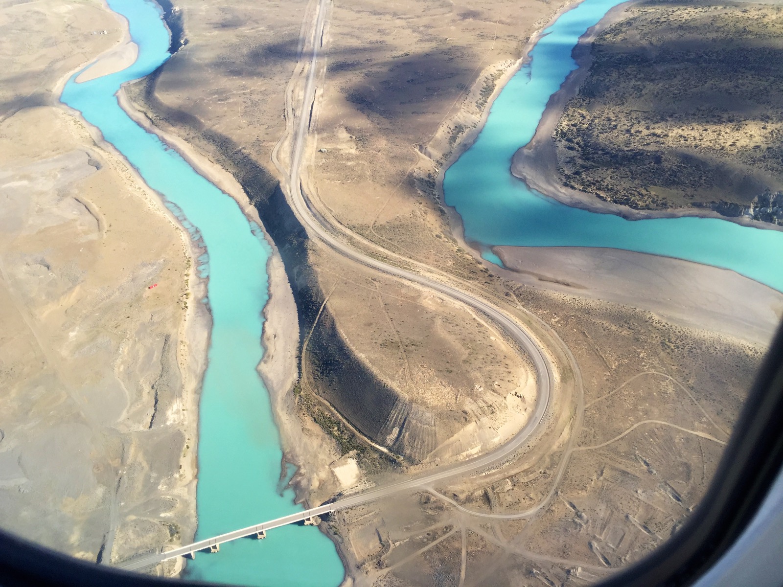 Ruta 40 from the air… it is that lonely on the ground too!/