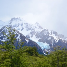 Unnamed glacier tucked in the valley/
		    