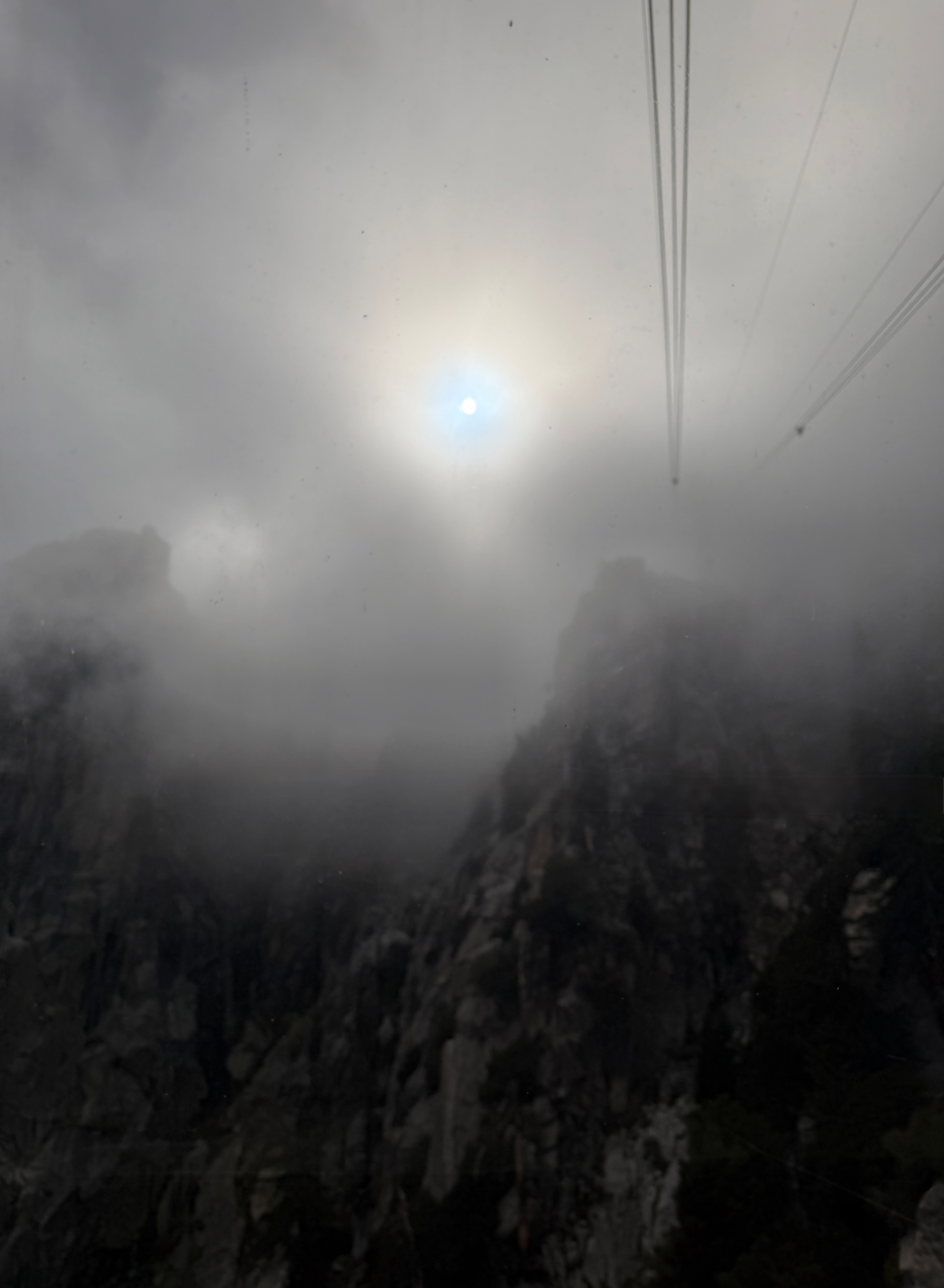 Where did the mountain go?/