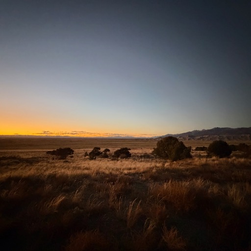 View from our hotel room/
		    7900 CO-150, Mosca, CO 81146, USA