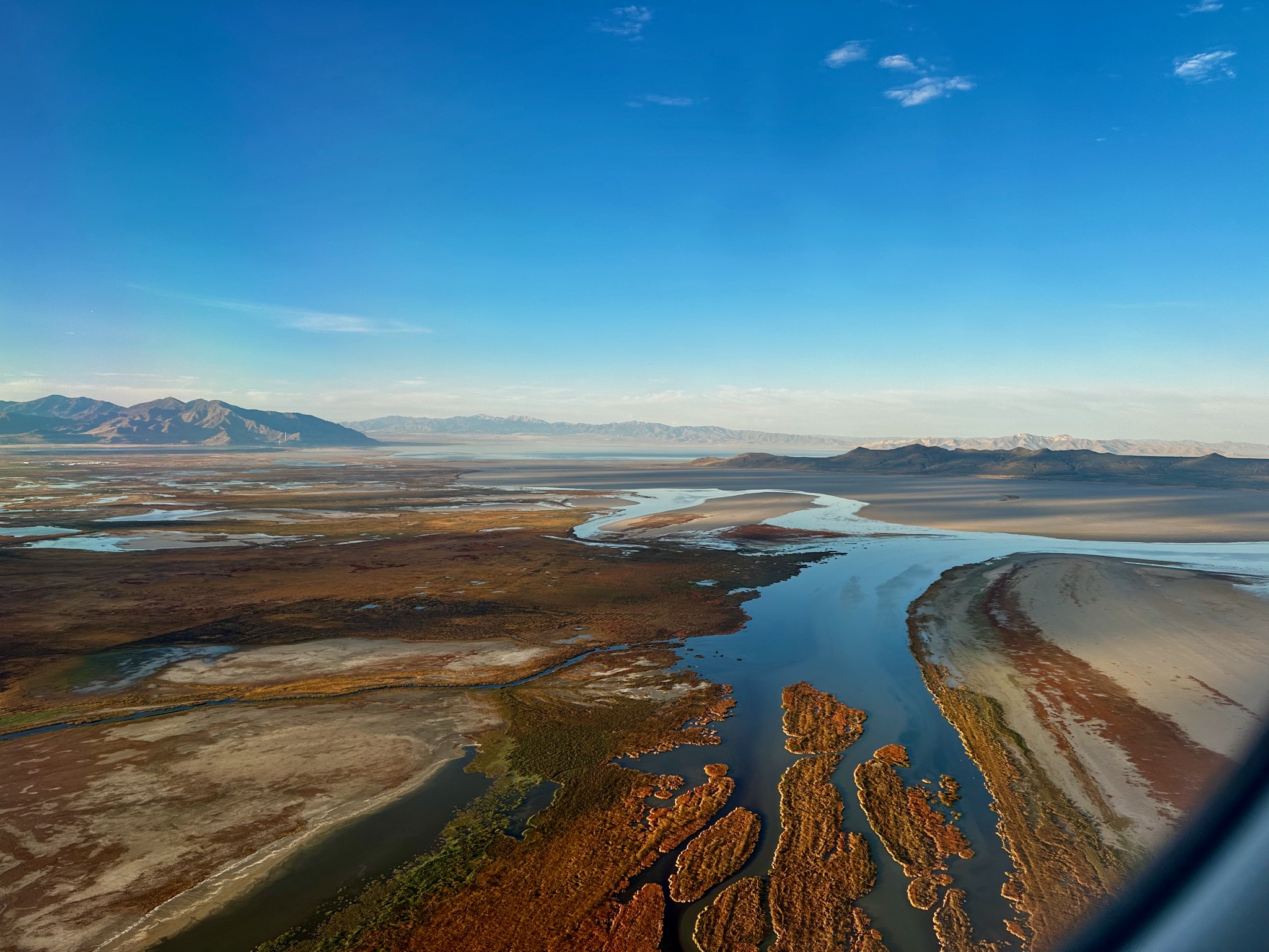 Landing in Salt Lake City/