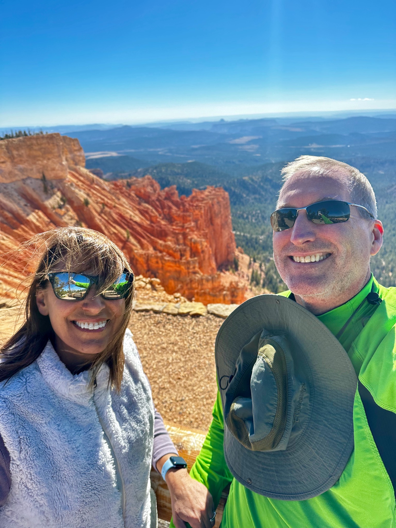 Yovimpa Point Trail... she was very wimdy.../