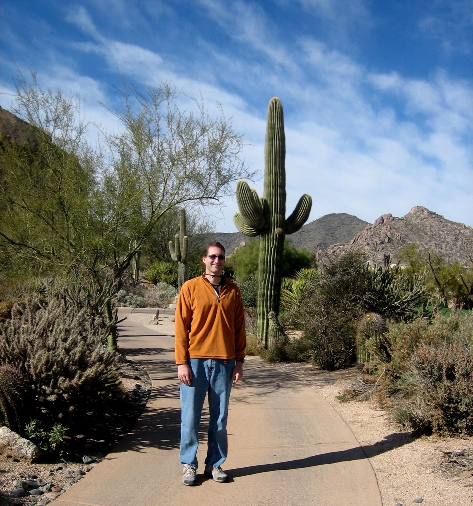 The route to the spa/