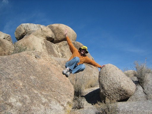 Dan & the boulders