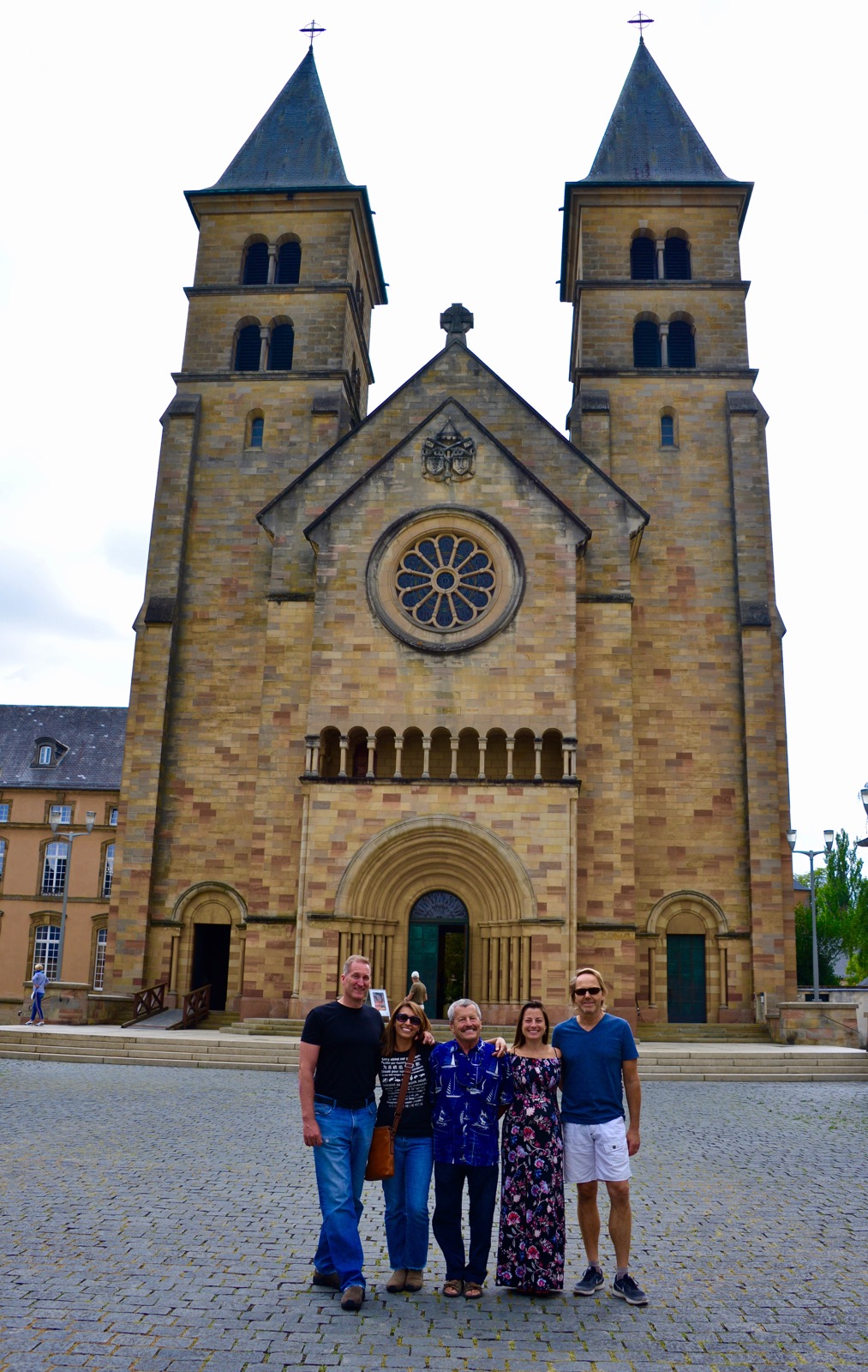 Visiting Fabienne and Hano in Echternach, Luxembourg /