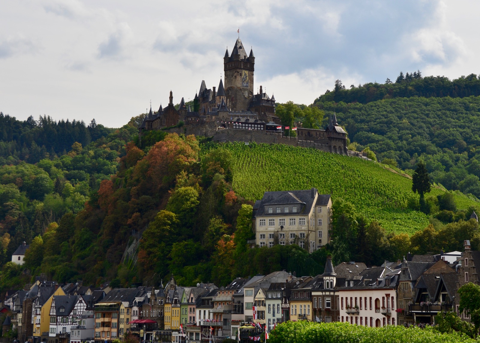 Burg Cochem, Reichsburg Cochem, Germany/
