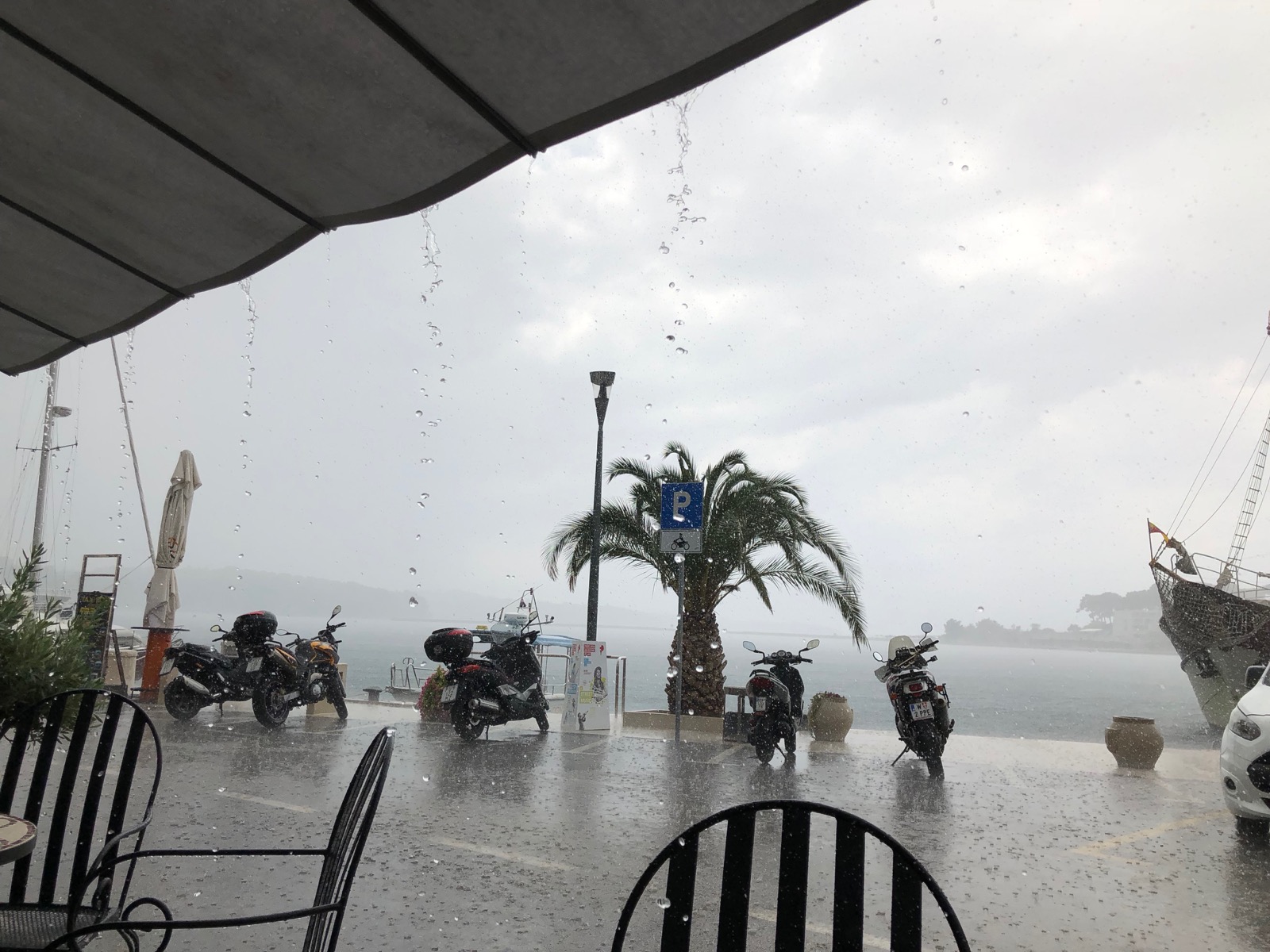 And next we know, she was pouring!/