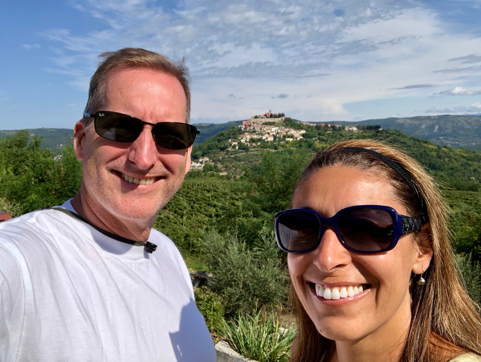 Heading into the Istria countryside/