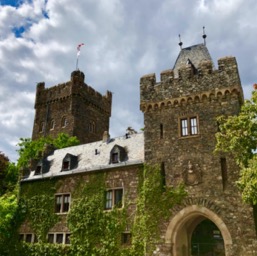 Burg Reichenstein, somewhere by the Rhine river/
		    