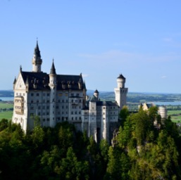 Schloß Neuschwanstein, Neuschwanstein Germany/
		    