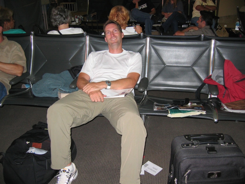 Waiting at the airport.../