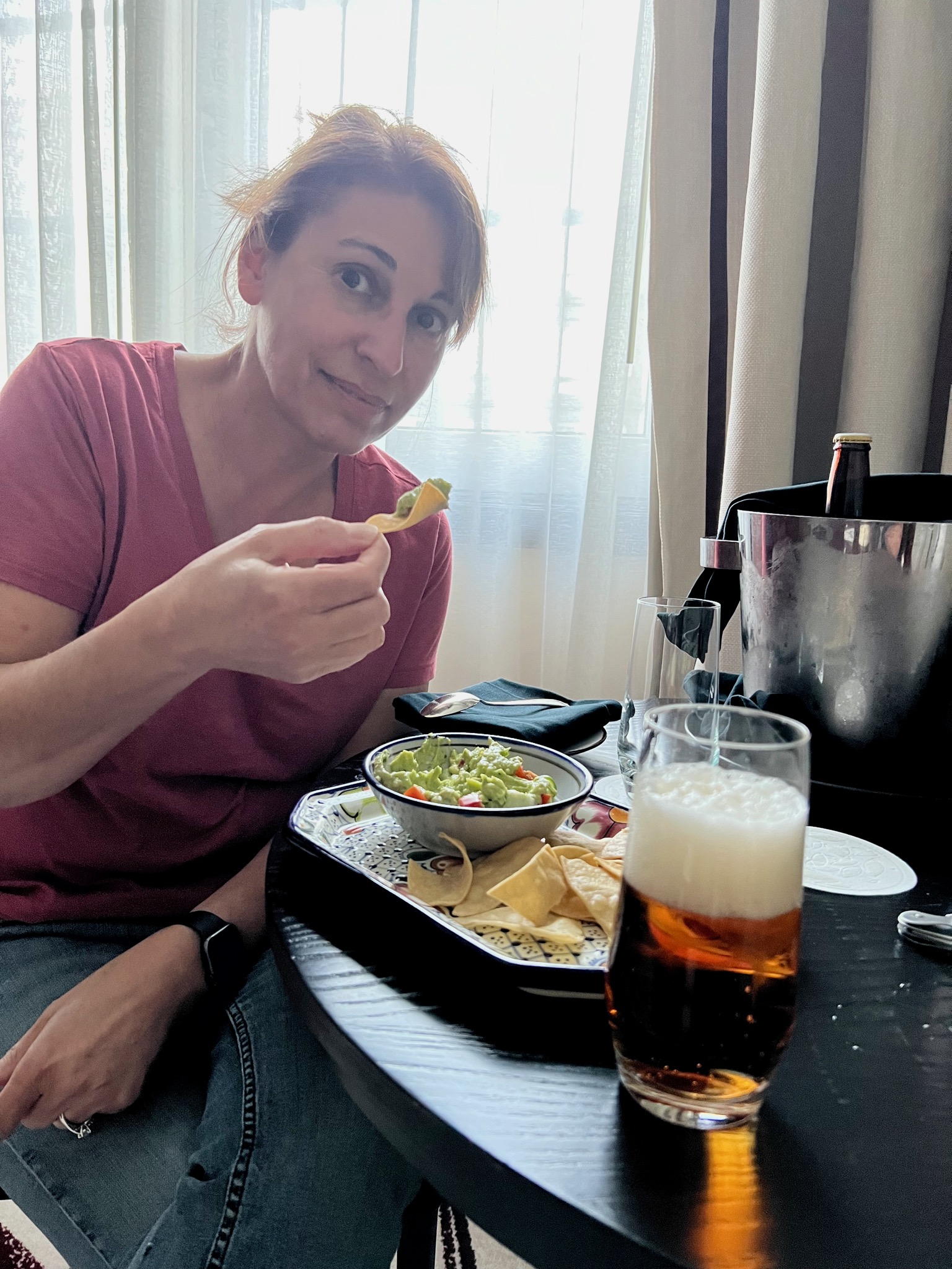 Snacks waiting for us in our room... thanks Four Seasons!/