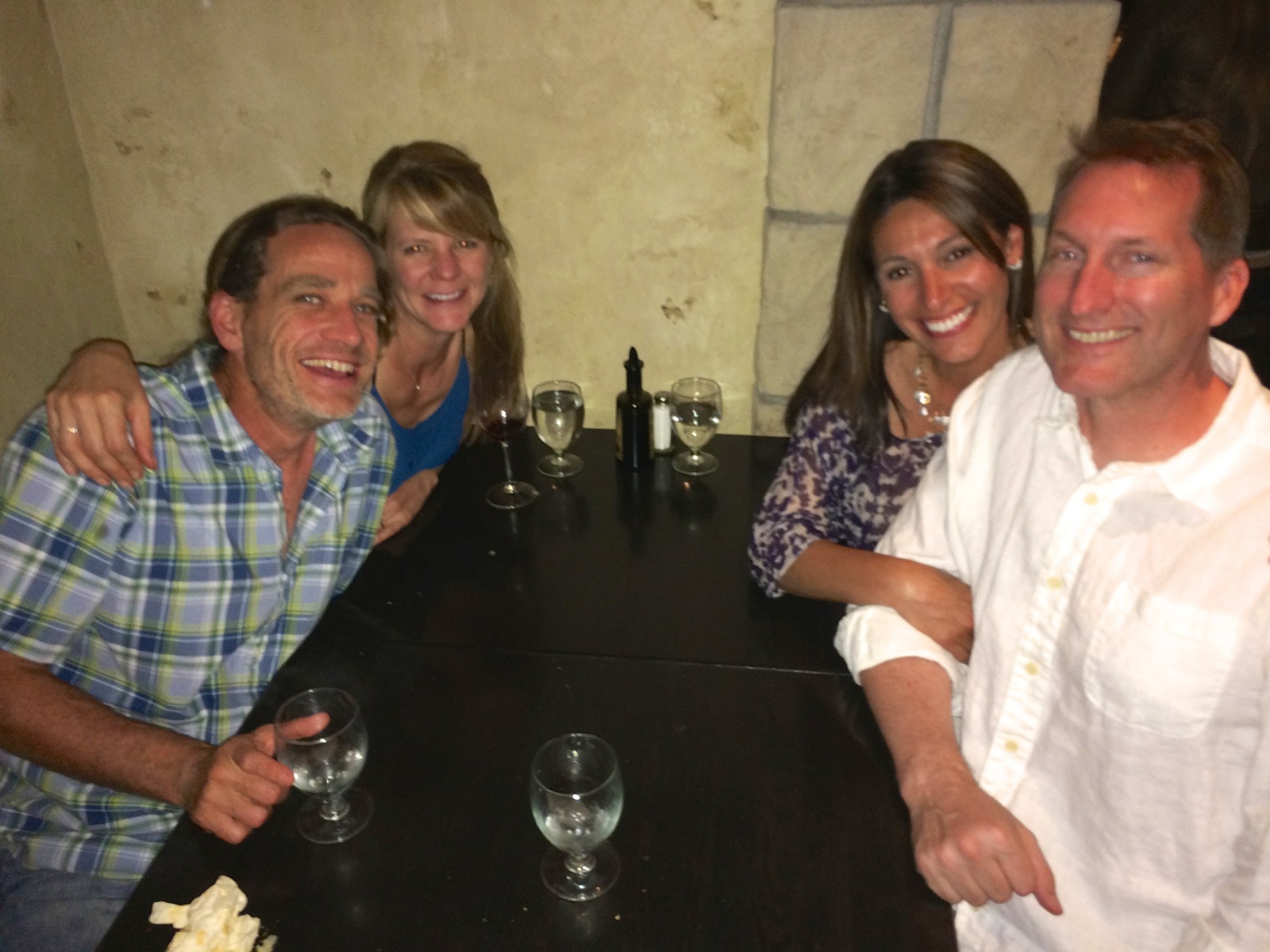 Dinner with John and Melissa/