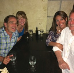 Dinner with John and Melissa/
		    