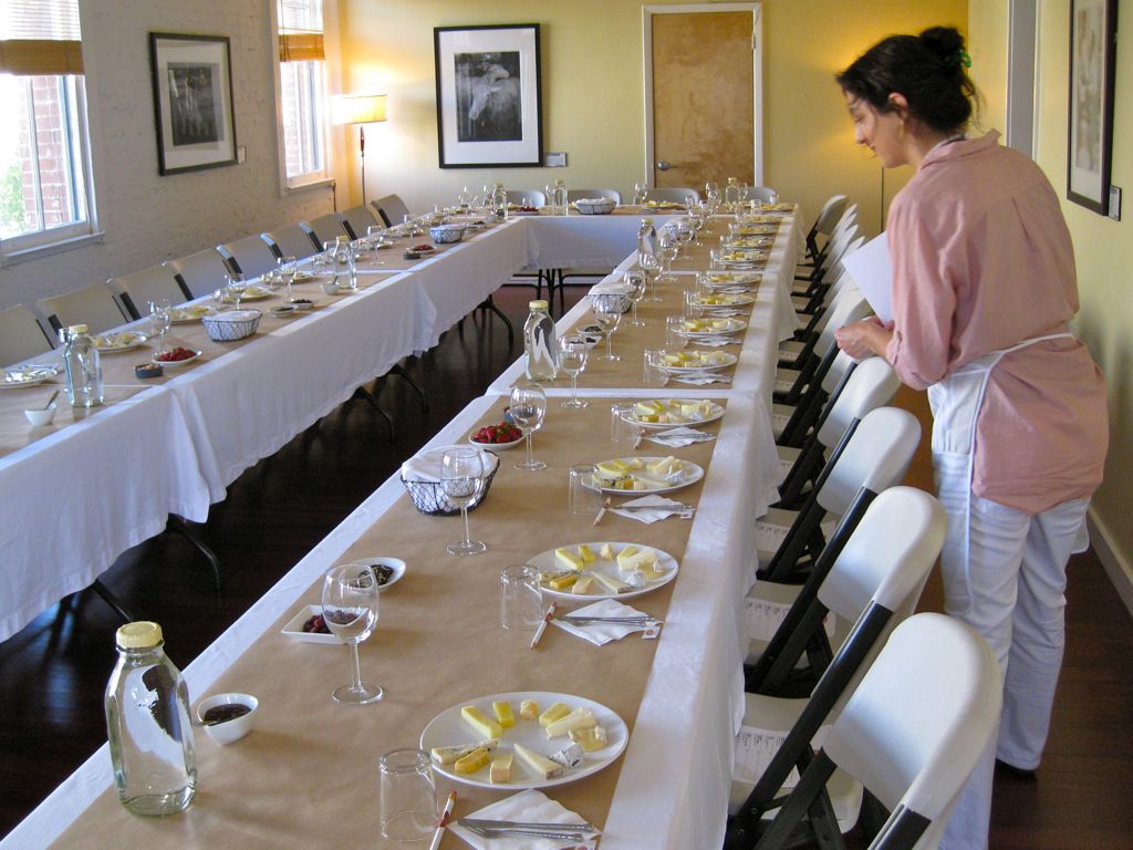 Last minute touch-ups/