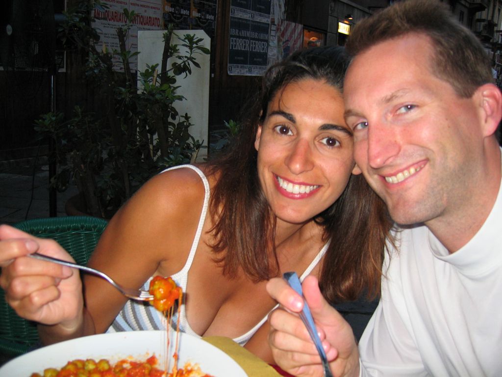 Gnocci in Milan, after being up for two days!/