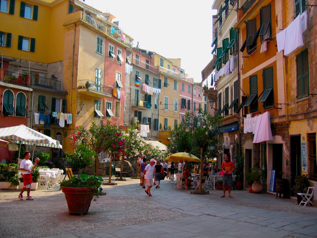 Our first step into Vernazza/