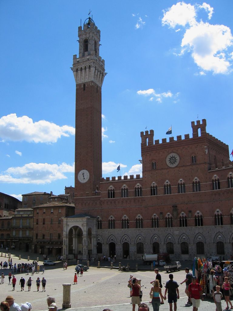 Another tower we climbed: Torre del Mangia/
