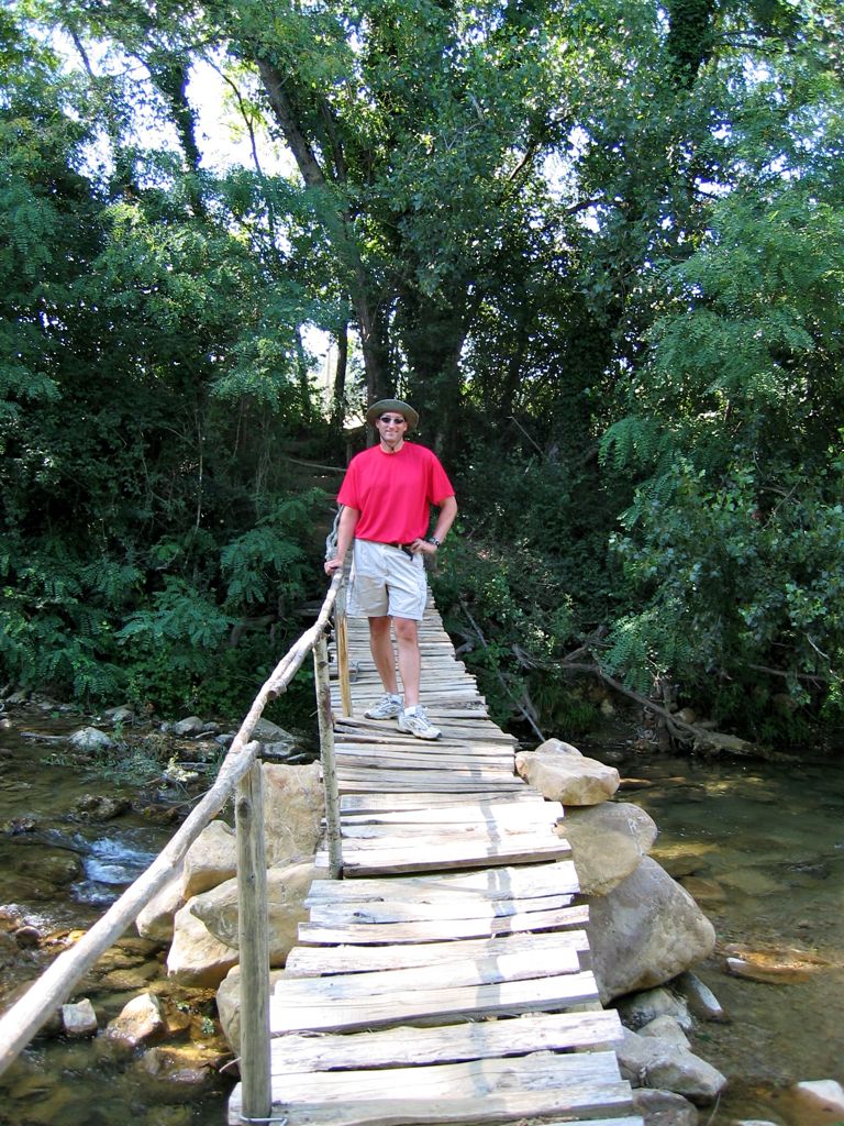 ... and the bridge that she would not cross.../