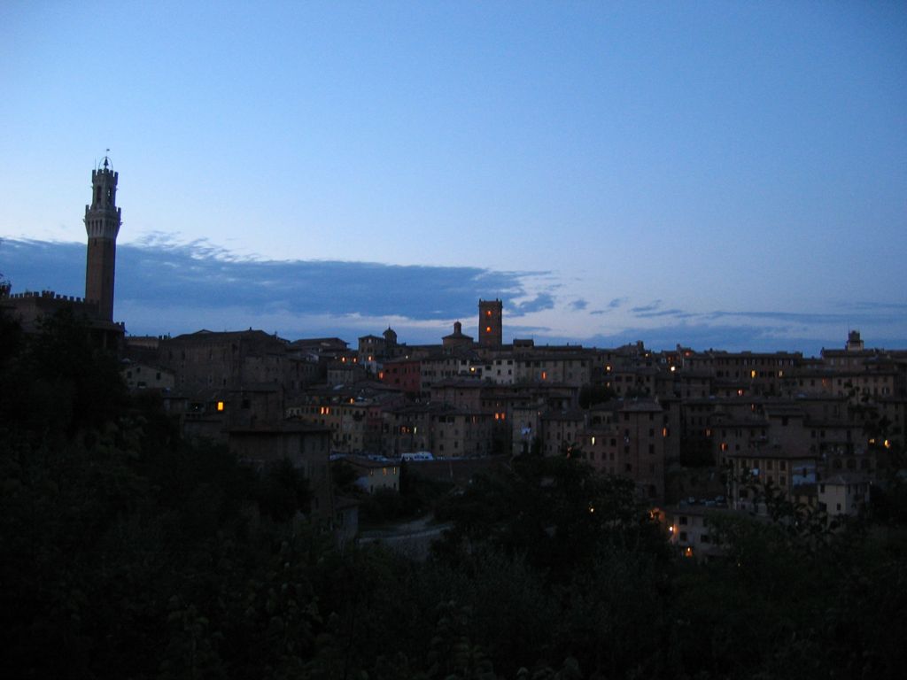 Sienna at night/