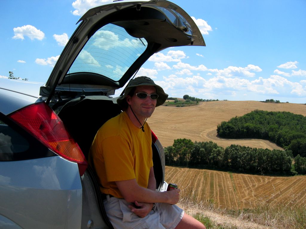 The sight of the infamous breadstick disaster/