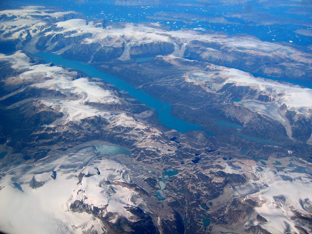 Funky pictures from the plane/