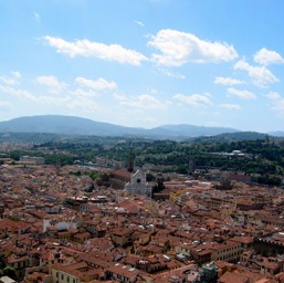 Tile roofs are apparently all the rage in Italy!/
		    