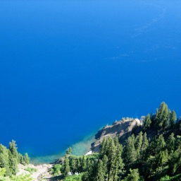 Crazy blue lake/
		    