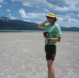 Dan and his inappropriately short shorts!/
		    