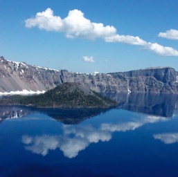 Again, the stillness and blueness... crazy pretty/
		    