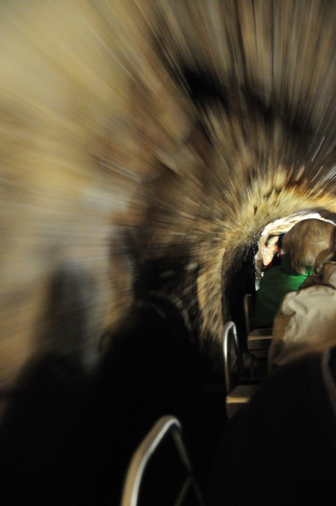 Zipping deep into the Postojna Caves/