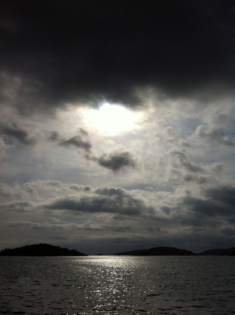 Catching an early ferry out/